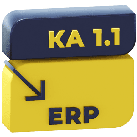 Логотип Перенос данных из КА 1.1 в ERP 2 (ЕРП 2)